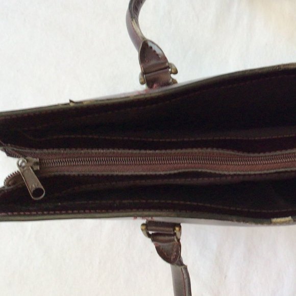 Leather Briefcase / Travel Bag - Picture 7 of 14
